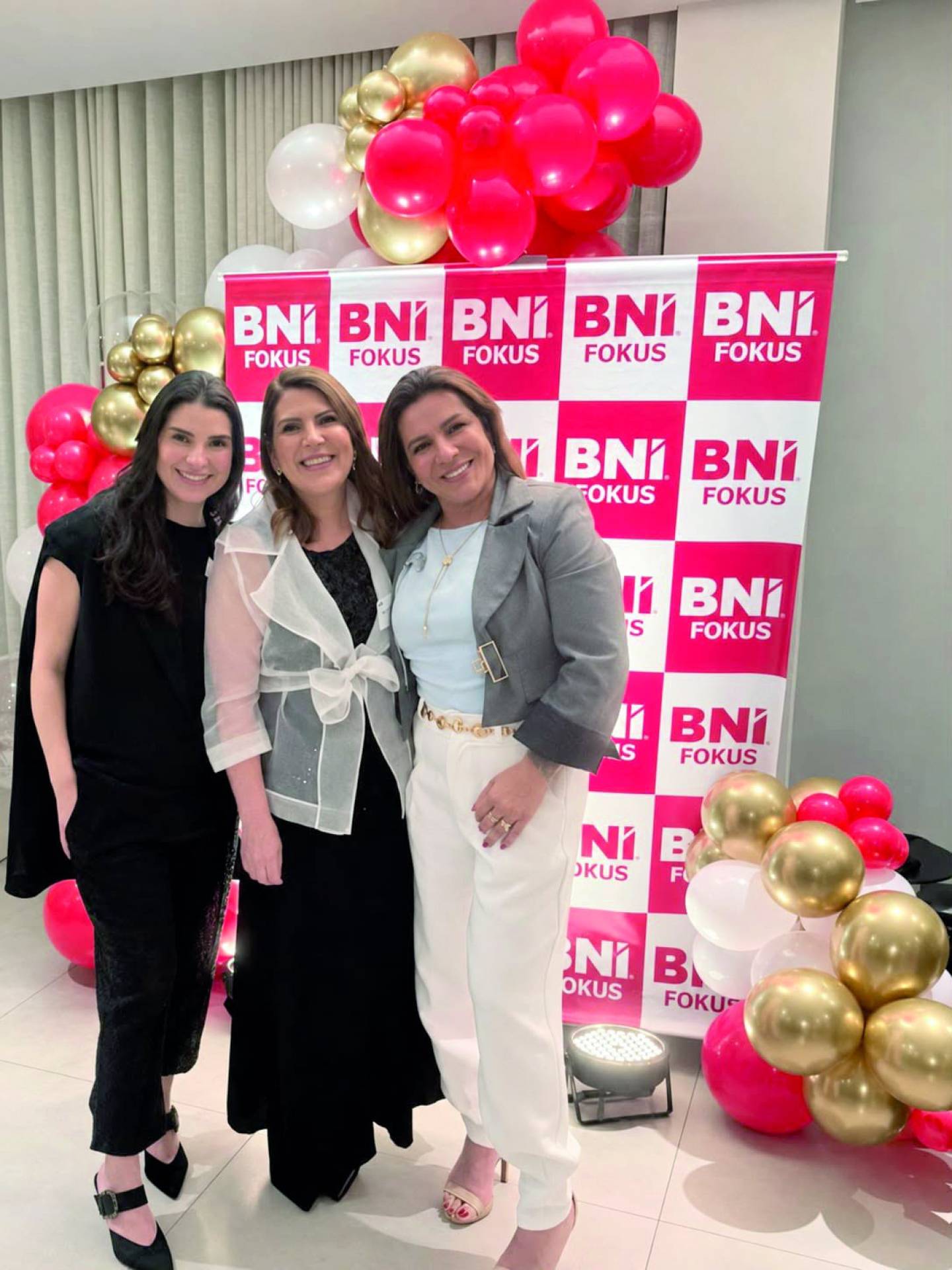 A festa que reuniu empresários e profissionais liberais em torno dos 2 anos de atividades do BNI Fokus em Brusque